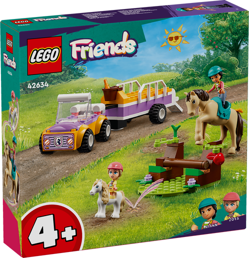 LEGO 42634 Rimorchio con cavallo e pony
