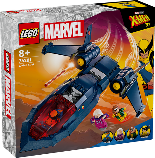 LEGO 76281 X-Jet di X-Men