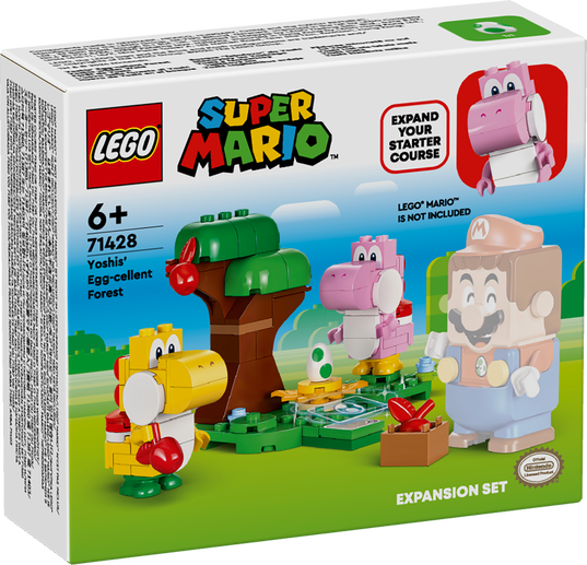 LEGO 71428 Pack di espansione Yoshi nella foresta fuovolosa