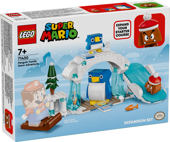 LEGO 71430 Pack di espansione La settimana bianca della famiglia Pinguotto