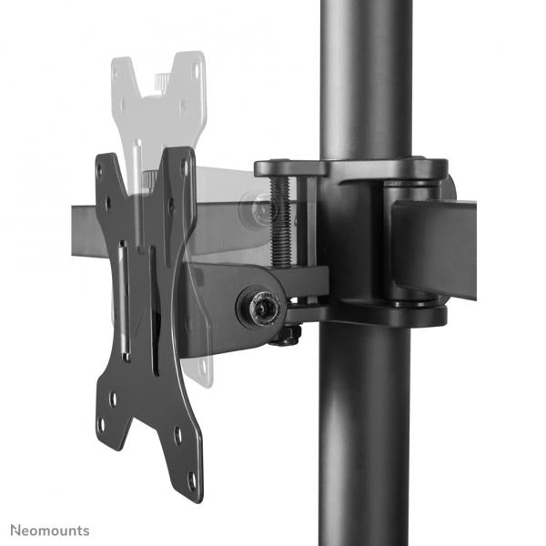 Neomounts FPMA-D550D3BLACK Braccio per monitor 10-27" [FPMA-D550D3BLACK]