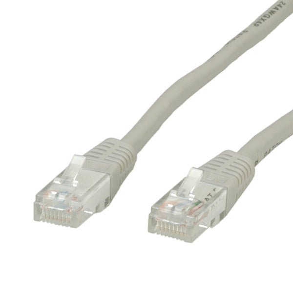VALUE CAVO UTP PATCHCORD CAT.6 CLASS E, GRIGIO, 5M [21.99.0905]