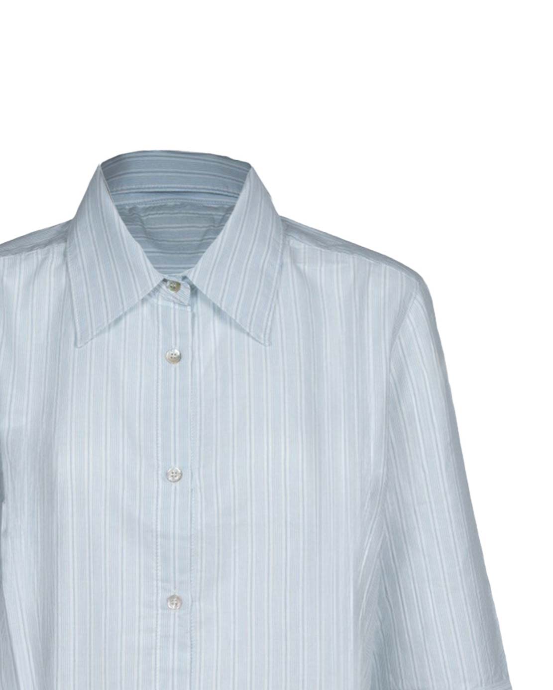 CAMICIA BIANCA E AZZURRA