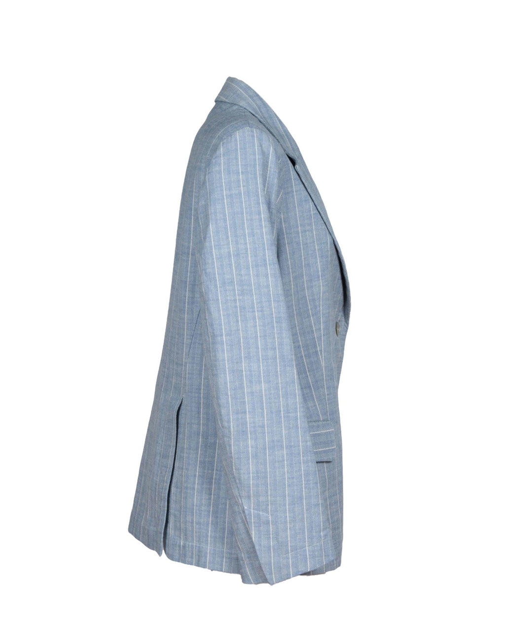 GIACCA GESSATA AZZURRA