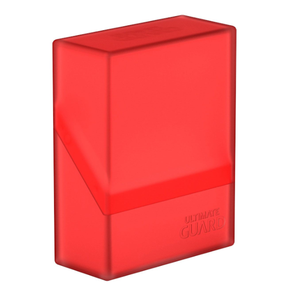 ULTIMATE GUARD Boulder Deck Case 40+ Standard Size Ruby
