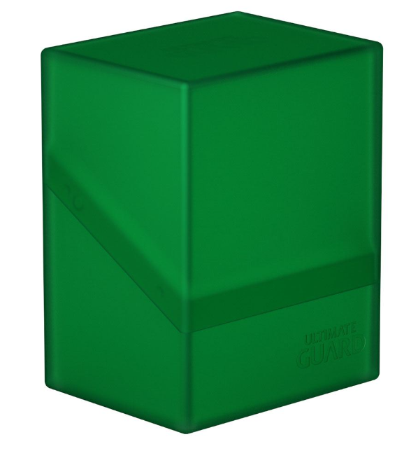 ULTIMATE GUARD Boulder Deck Case 80+ Standard Size Emerald