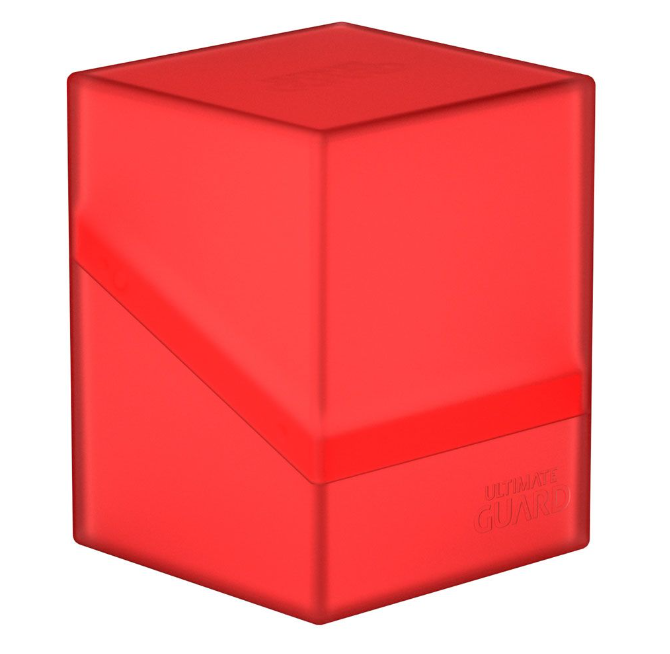 ULTIMATE GUARD Boulder Deck Case 100+ Standard Size Ruby
