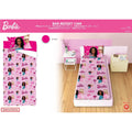 Disney - Completo Letto Una Piazza E Mezza Disney Stampa Barbie 100% Cotone