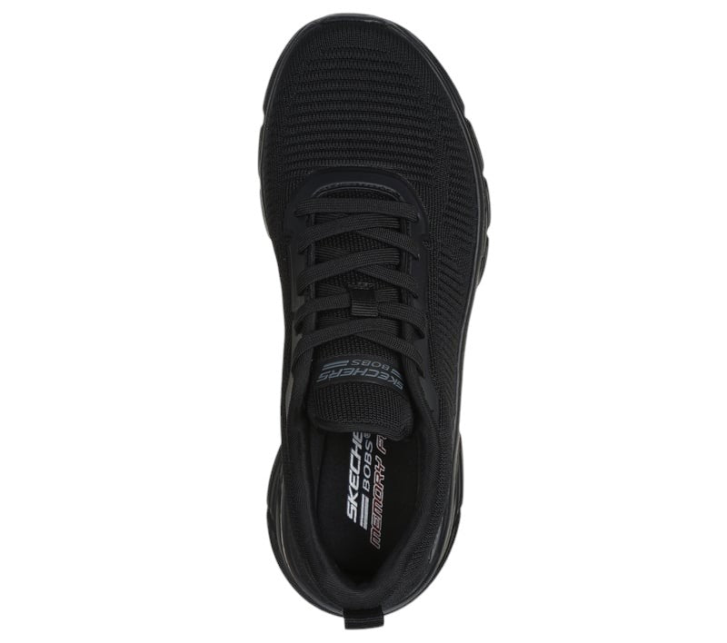 Skechers BOBS Sport B Flex Hi 117385/BBK Sneakers Donna Nero