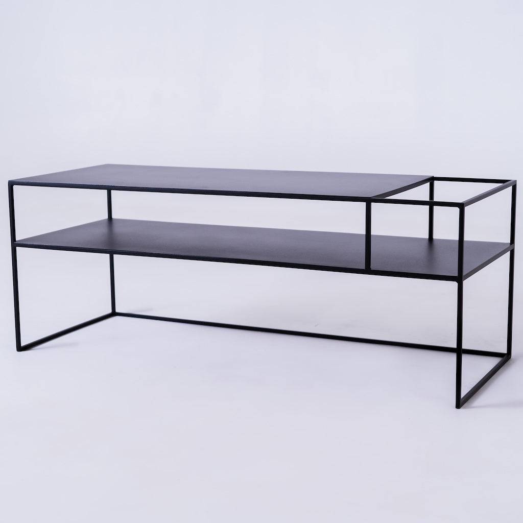 Tavolo RTV SENSO FLOWER METAL 120x45 P - nero
