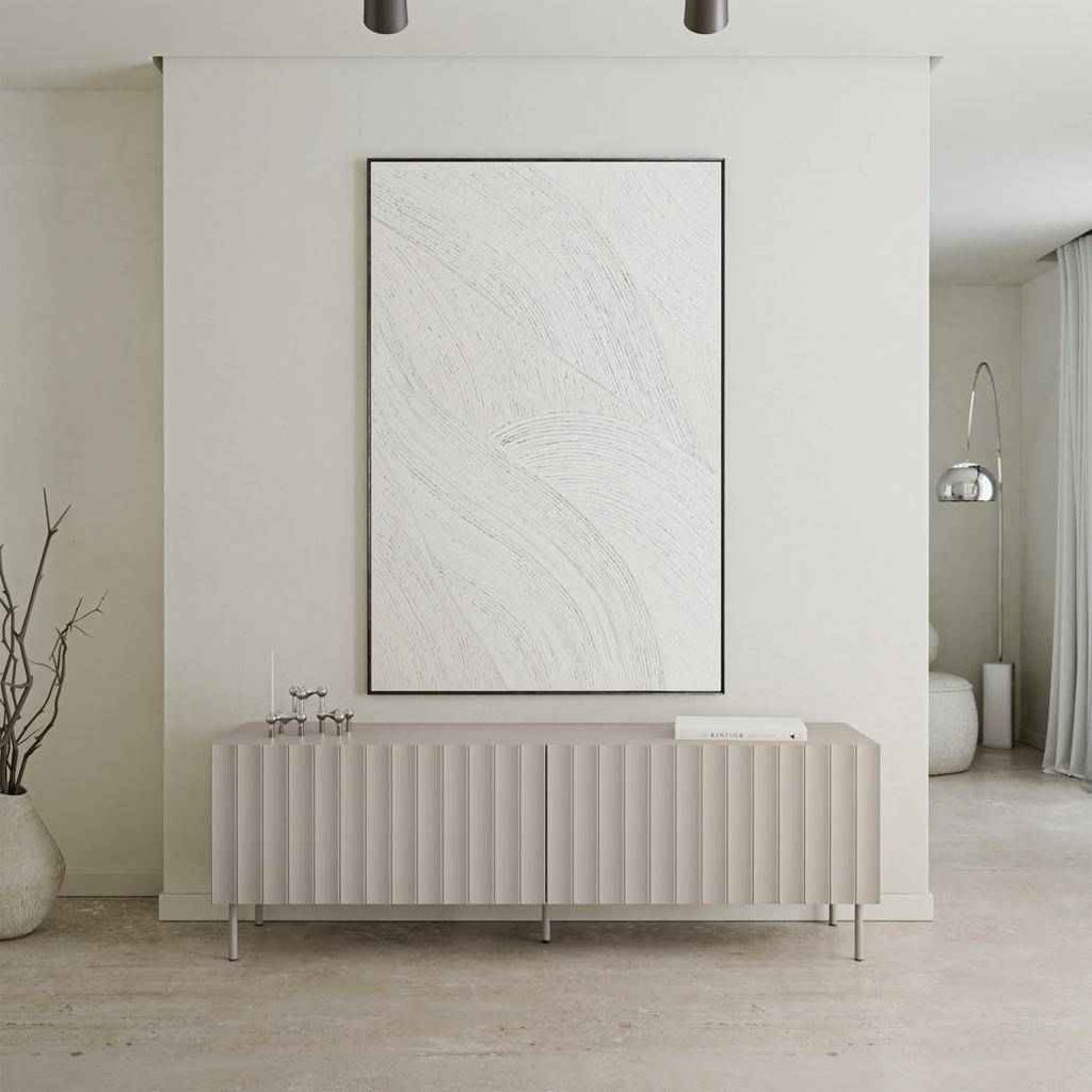 Mobile TV TIRAMI Grigio-Beige Rigato
