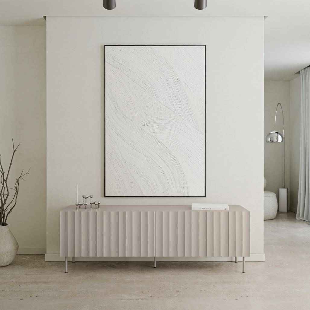 Mobile TV TIRAMI Grigio-Beige Rigato