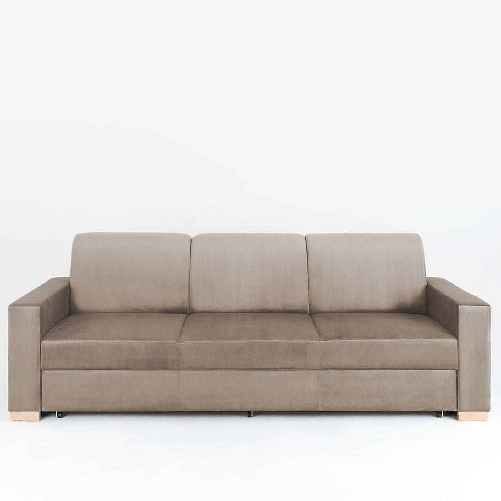Divano letto STABLE 3 posti - beige, naturale