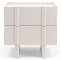 Comodino OSSM Cashmere con Fronti Arrotondati