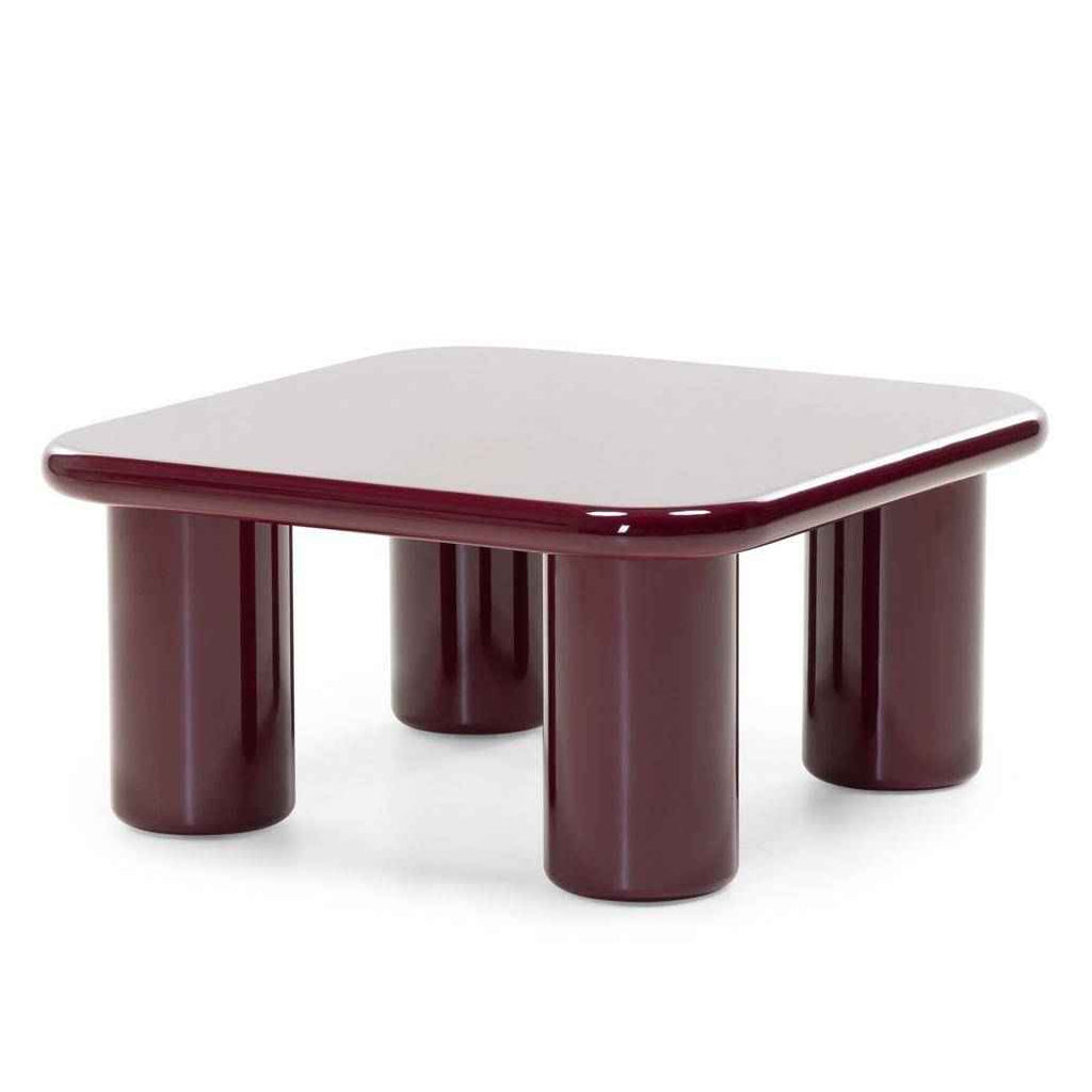 Tavolino da Caffè MURIEN 70 cm, Borgogna/Ciliegia