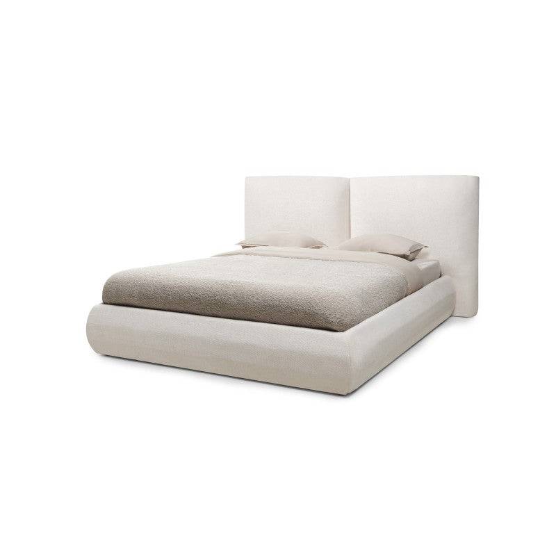 Letto UNAR imbottito 180x200 cm, beige