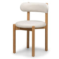 Sedia YANG Crema/Legno Naturale