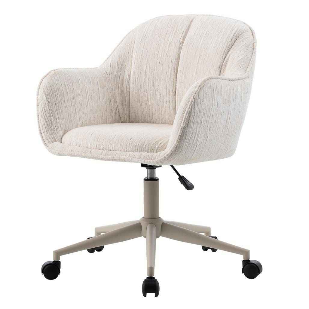 Sedia girevole STEGO, crema