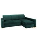 Divano Letto Angolare STABLE R - Avocado