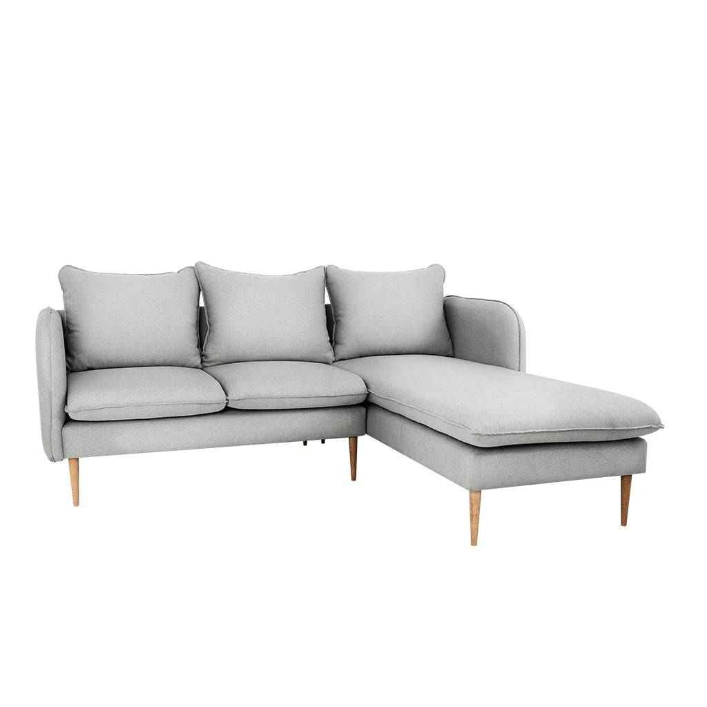 Divano Angolare POSH P WOOD Platino