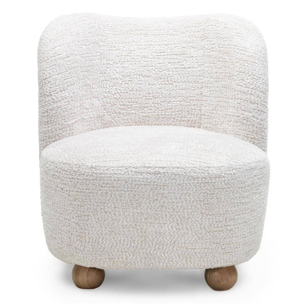 Poltrona Relax IMAMI, Beige, Forme Arrotondate