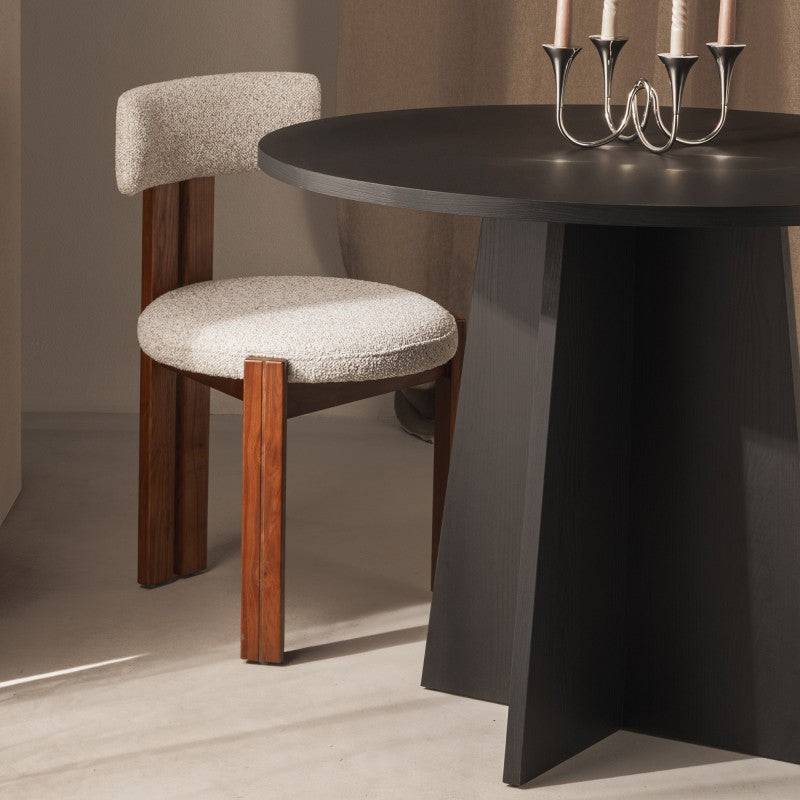 Tavolo rotondo ERLO 100 cm Nero