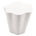 Tavolino Laterale FIOR 49 cm, Grigio-Beige, Lucido