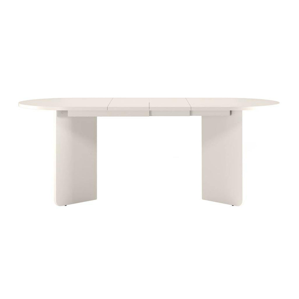 Tavolo estensibile MADERICK 140-200 cm, ovale, cashmere