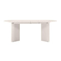 Tavolo estensibile MADERICK 140-200 cm, ovale, cashmere