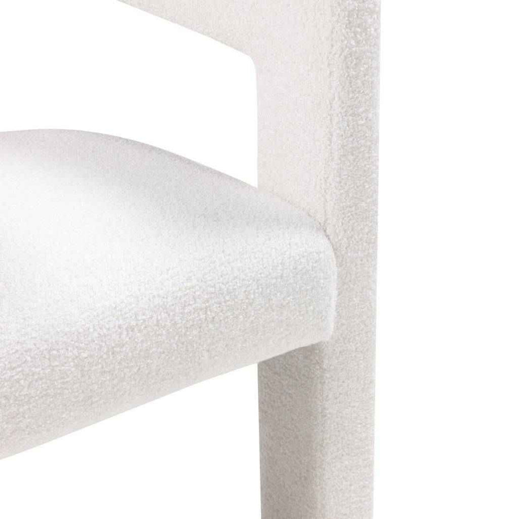 Poltrona Relax LAUREN Crema Bouclé