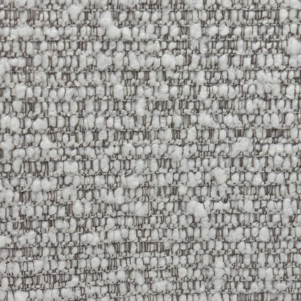 Sedia imbottita SAMMA, grigio, bouclé, forme arrotondate