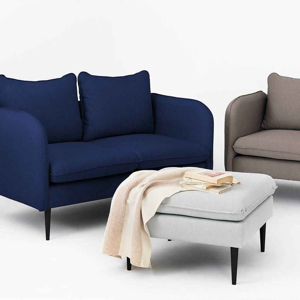 Divano POSH 2 posti - Nero Inchiostro
