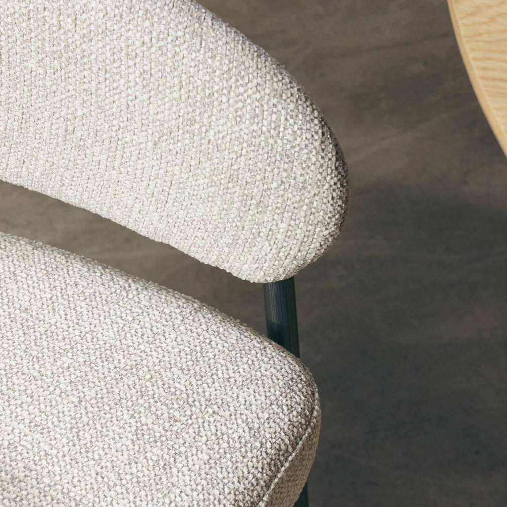Sedia Imbottita UMBRIA, beige/grigio