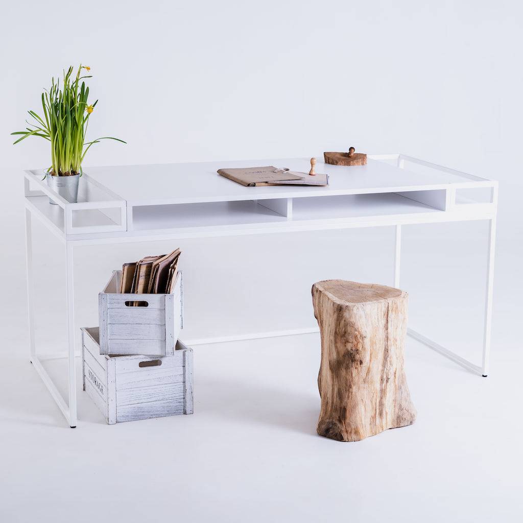 Scrivania K1 160 - Bianco