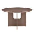 Tavolo da pranzo HOLL, 120 cm rotondo, marrone