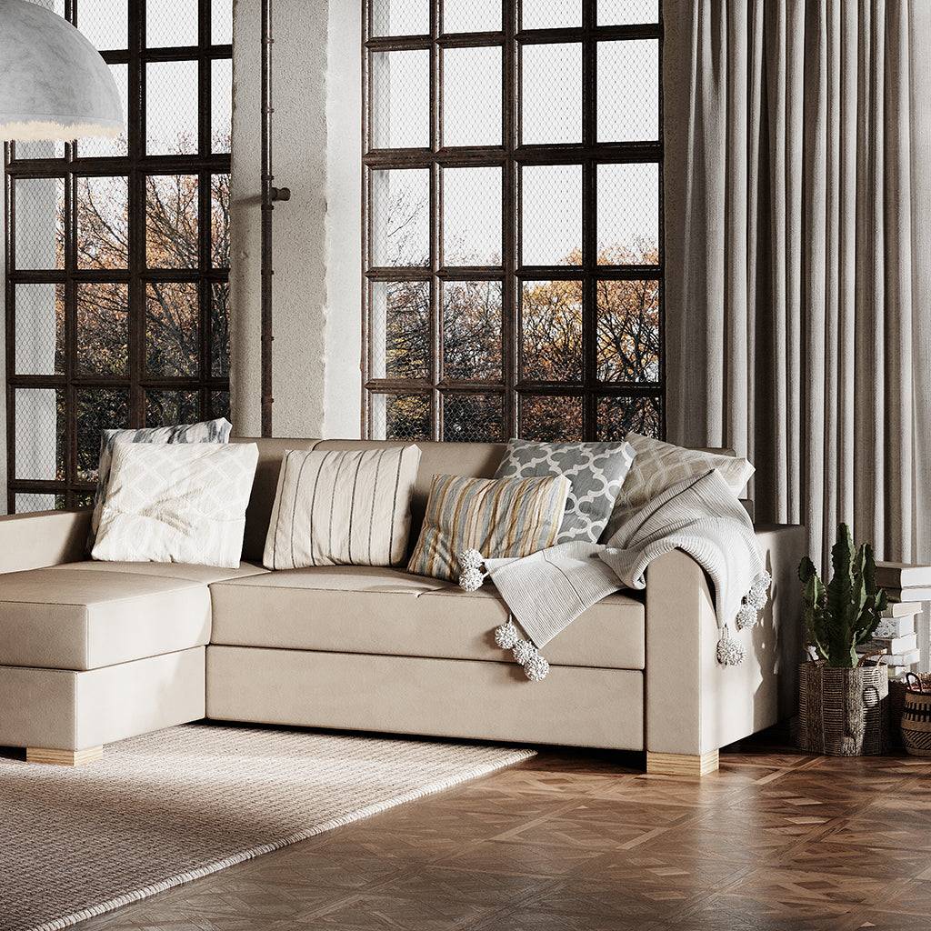 Divano Letto Angolare STABLE - Beige