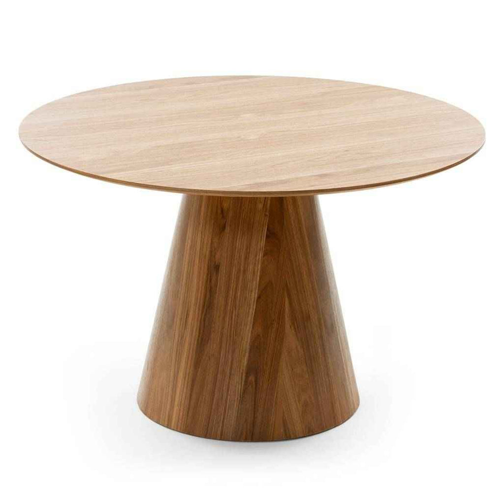 Tavolo da pranzo rotondo MARIEL, legno naturale