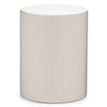 Tavolino laterale RYU, 35 cm, grigio-beige