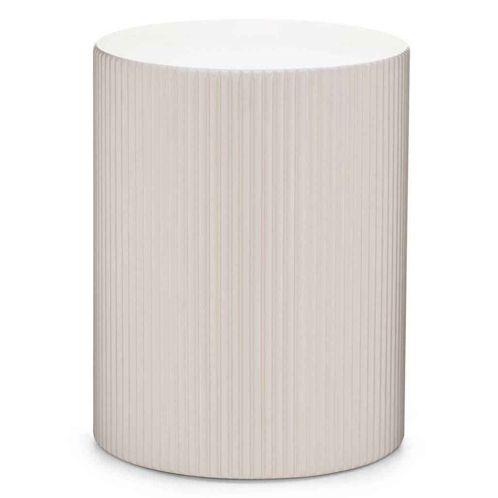 Tavolino laterale RYU, 35 cm, grigio-beige