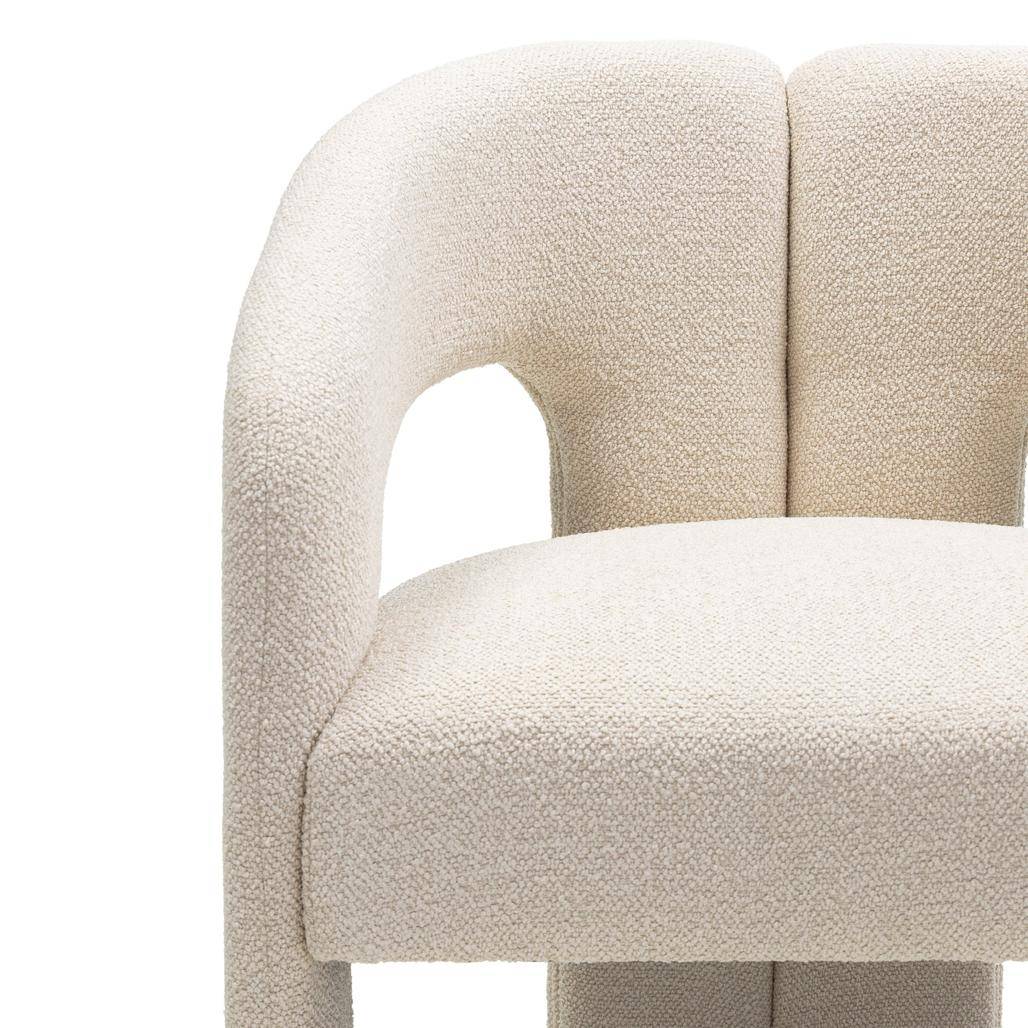 Sedia imbottita JOEL, beige