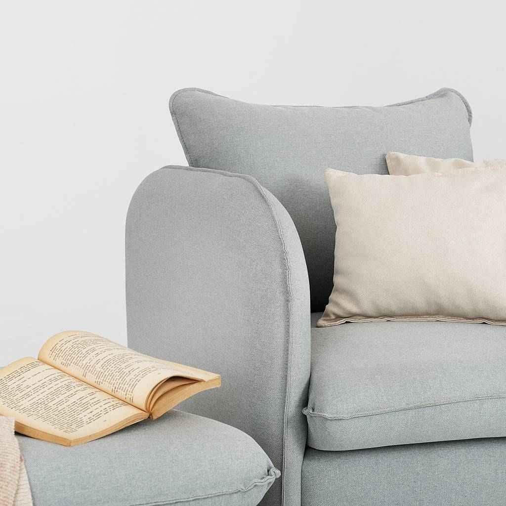 Poltrona POSH WOOD - Platino, Naturale