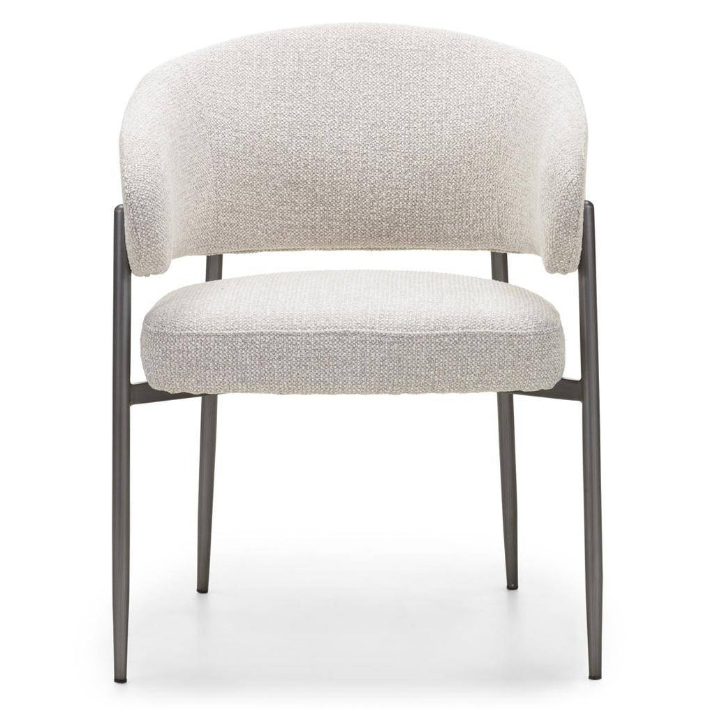 Sedia Imbottita UMBRIA, beige/grigio