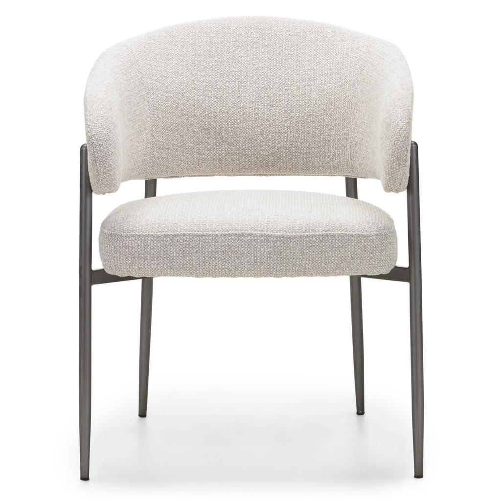 Sedia Imbottita UMBRIA, beige/grigio