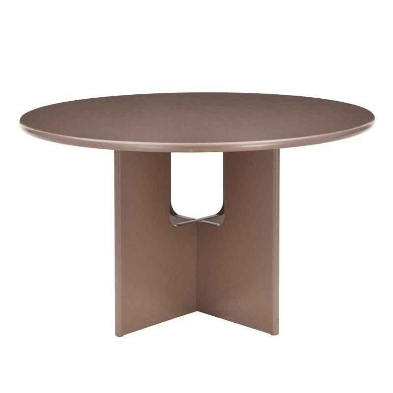 Tavolo da pranzo HOLL, 120 cm rotondo, marrone