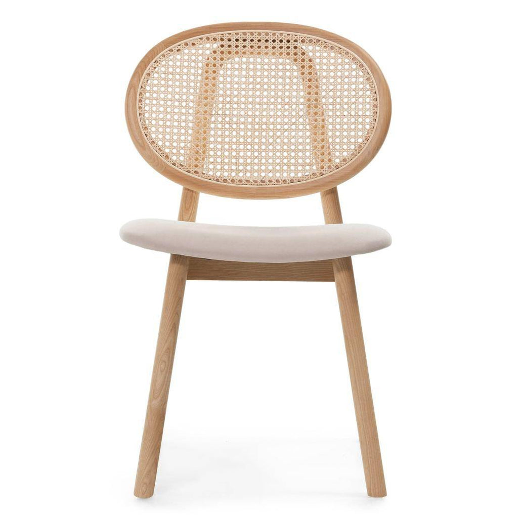Sedia SUMBA Legno Intrecciato Viennese Naturale/Marrone