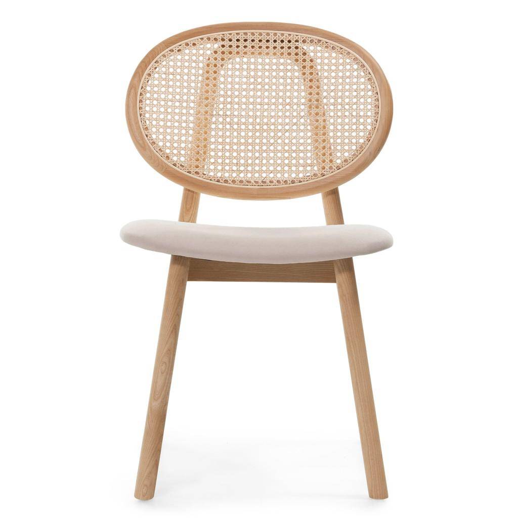Sedia SUMBA Legno Intrecciato Viennese Naturale/Marrone