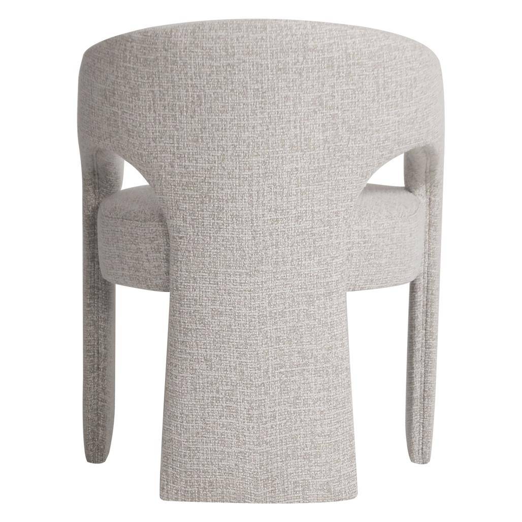 Sedia imbottita NAURINE, beige e crema