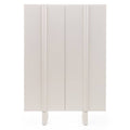 Cassettiera OSSM 2 porte cashmere, fronti arrotondati