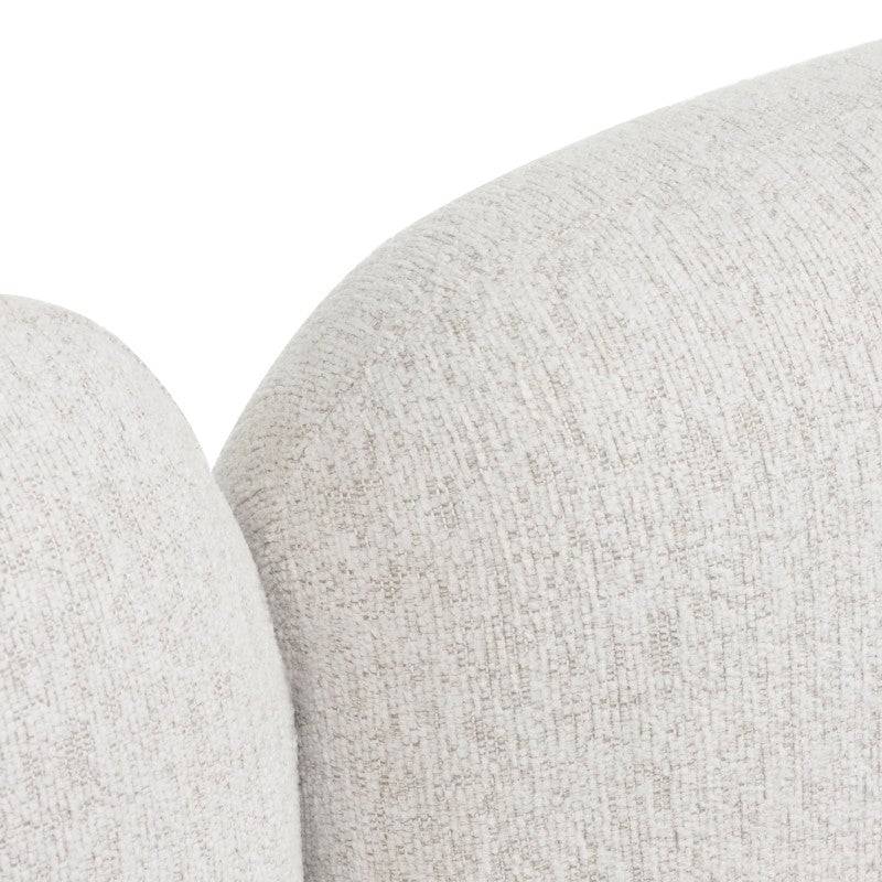 FANCY Letto Imbottito 160x200 cm Beige Chiaro