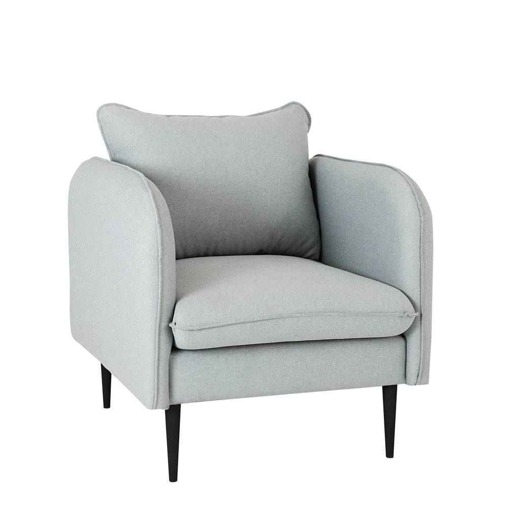 Poltrona POSH BLACK - Platino